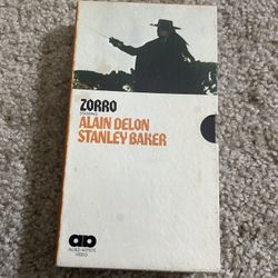 Zoro 1976 Vhs Very Rare