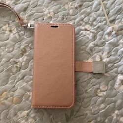 Rise Gold Samsung Galaxy S9 Plus Cell Phone Wallet