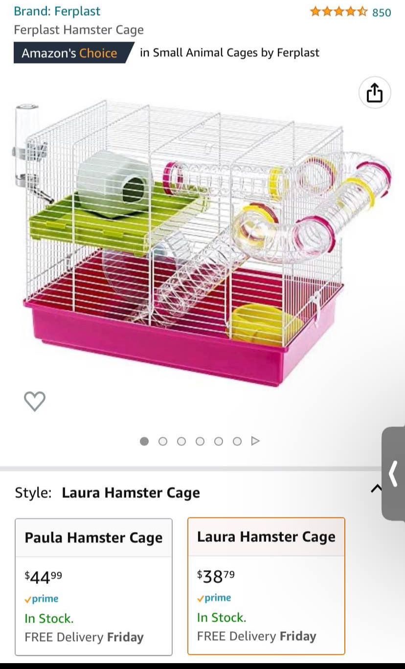 Hamster Cage-Tons of Extras