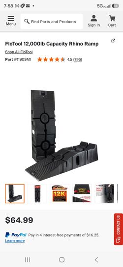 Ramps for car