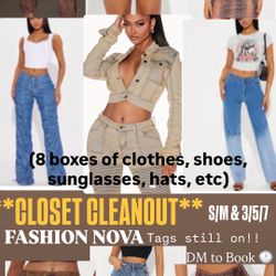 ** CLOSET CLEANOUT** 8 Boxes!!!