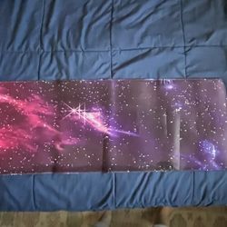 Desktop Gamer Mousepad Galaxy Design 31x12