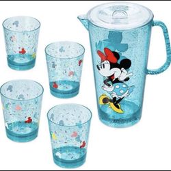 Disney Eats Pitcher And Cups Set NEW
