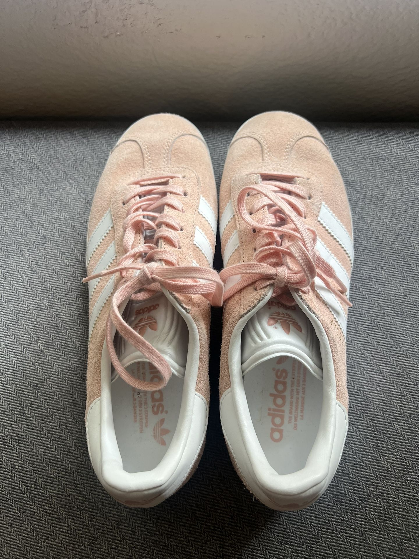 Pink Adidas Gazelle Shoes Sz8