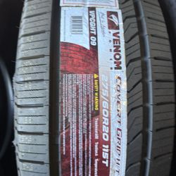 New 274 60 20 Venom Covert Grip $165 Per Tire 