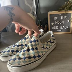 Checkered Vans 