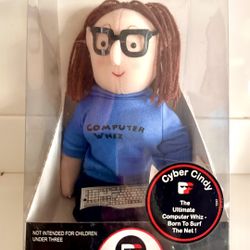 New Collectible Peppy People Cyber Cindy - The Ultimate Computer Whiz Doll (1998)