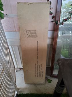 Cherry wood color cabinet