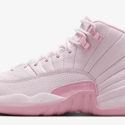 Jordan Retro 12 Size 7Gs And Pink