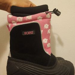 Girl Snow Boots Size 13