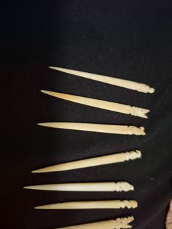 Hand carved leather or paper crafting tools