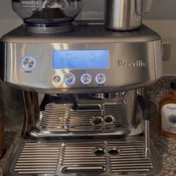 Breville Barista Pro Espresso Machine BES878BSS, Brushed Stainless Steel