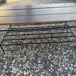 Wood Sturdy Coffee Table