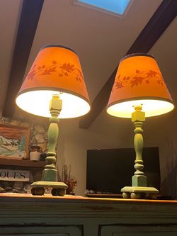 2 small lamps ( vintage)