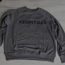Grey Essentials Fear of God Sweatshirt