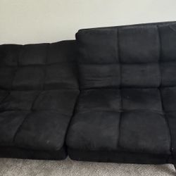 Black Velvet couch or a bed