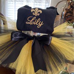 Beautiful Saints tutu& T-shirt for toddler