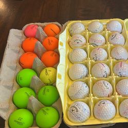 Dozens Of Callaway/ Titleist/ Taylor-Made Used Golfballs