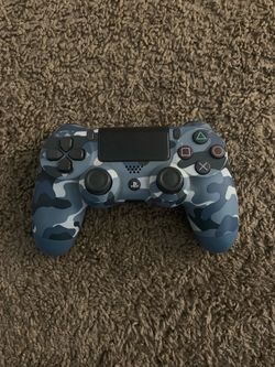 PS4 DualShock 4 Blue Camo Controller