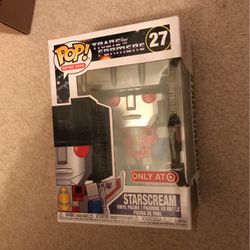 Funko Pop Exclusive Transformers Starscream