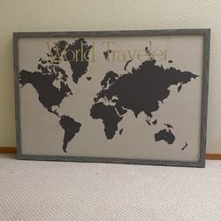 World Map Canvas