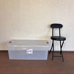 One JUMBO Sterilite 110 Qt. ClearView Storage Bin Box