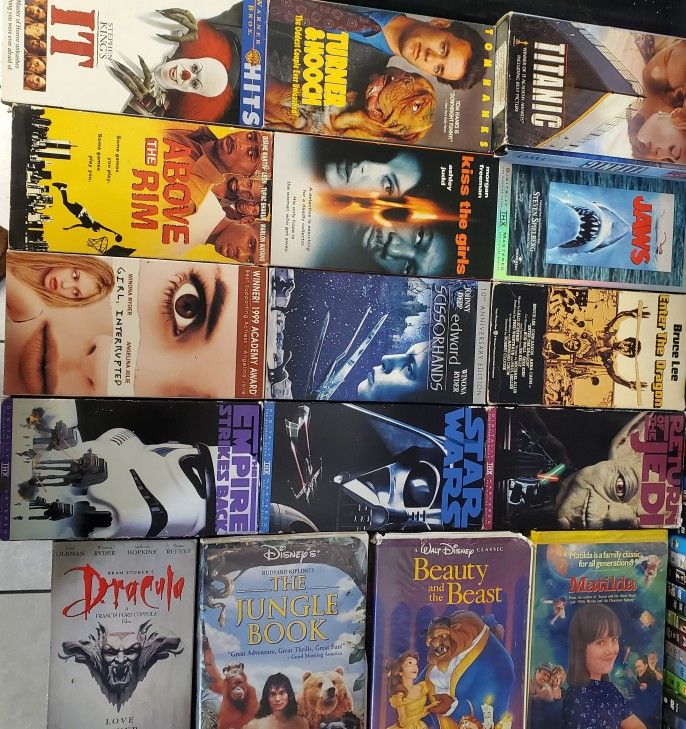 VHS Movie Collection