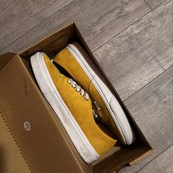 Vans Authentic Yellow suede men’s 9.0