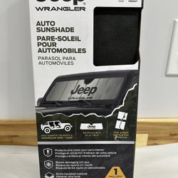 Jeep Wrangler Auto Windshield Sun Shade Genuine Mopar Fits 1(contact info removed) Models