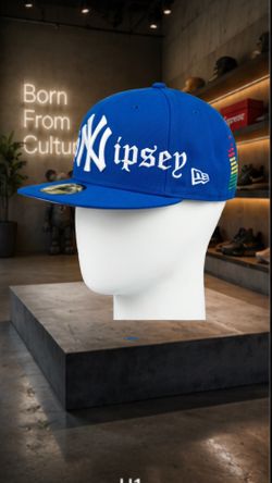 Nipsey Hussle  New York Yankees  Authentic Rare Ohgeesy Collection New Era 59fifty