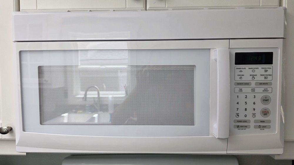White Microwave