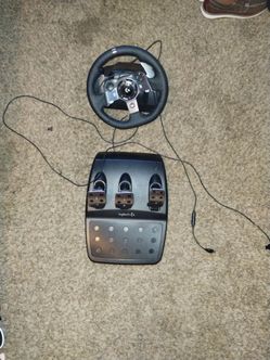 Logitech Racing wheel and pedals