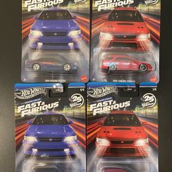 Hot wheels 1999 nissan maxima & subaru impreza