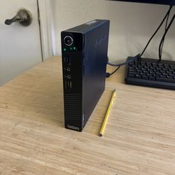 FAST Lenovo Mini Desktop PC / Intel Core i5 4460 CPU / 8GB RAM / 128GB SSD / Windows 11 Pro + Microsoft Office Pro / WiFi / Bluetooth 