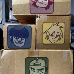 Gorillaz Kid Robot Figures 2015 Red Edition 