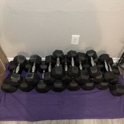 Set Of Weights 5 Trough 50 