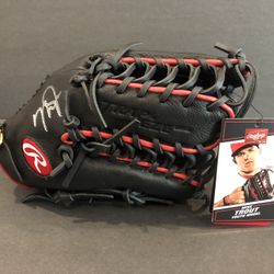 Angels Mike Trout Autographed Rawlings Glove With Tags With MLB Hologram Of Authenticity 