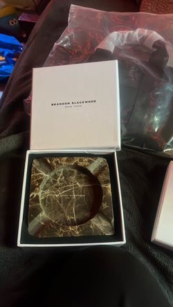 Brandon Blackwood New York Marble Ashtray