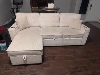 Reversible L-Shaped Sectional Couch – $450 OBO