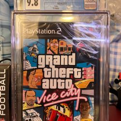 Graded Grand Theft Auto Vice City For Playstation 2 CGC 9.8 A++