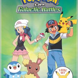 Pok#mon Diamond and Pearl: Galactic Battles (DVD),NEW
