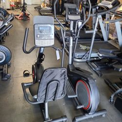 Recumbent Bike and Elliptical Combo- 125$ for both  - 