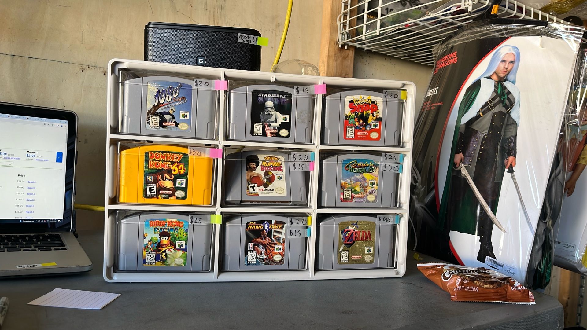 GARAGE SALE NINTENDO GAMES AND SYSTEMS 