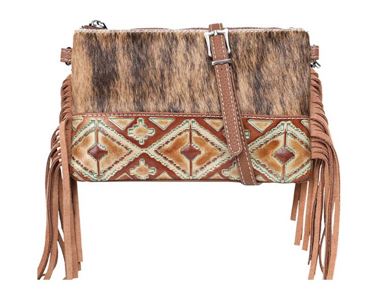 NEW Montana West Leather/cowhide wristlet