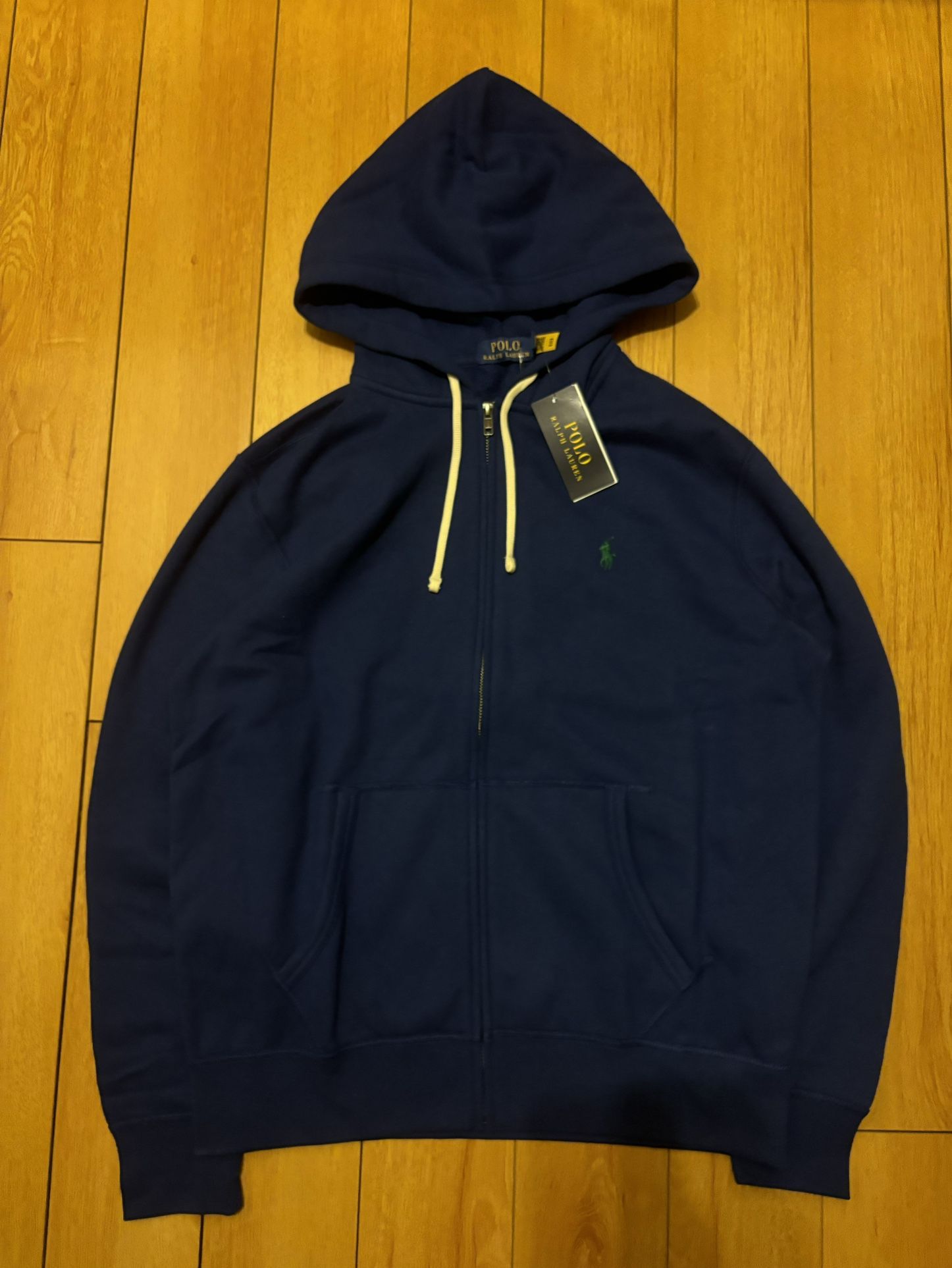 Blue Polo Ralph Lauren Hoodie Size Medium