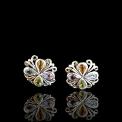 925 Gemstone Earrings 