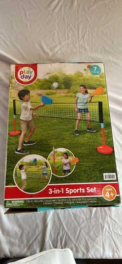Play Day 3-in-1 Sports Set