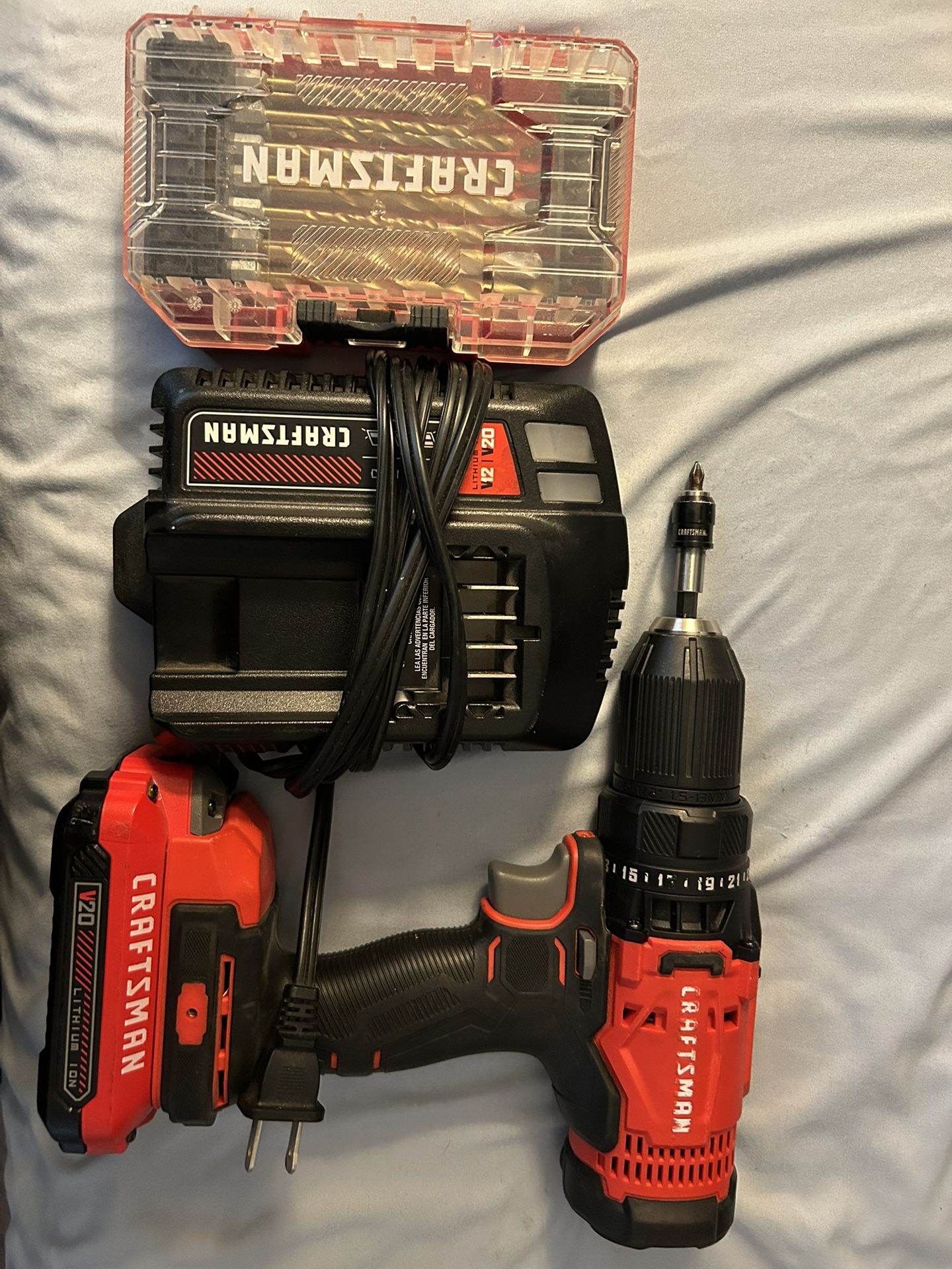 Craftsman V20 Craftsman Drill 20 Volt CRAFTSMAN V20 20-volt Max