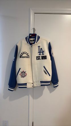 LA dodgers varsity jacket