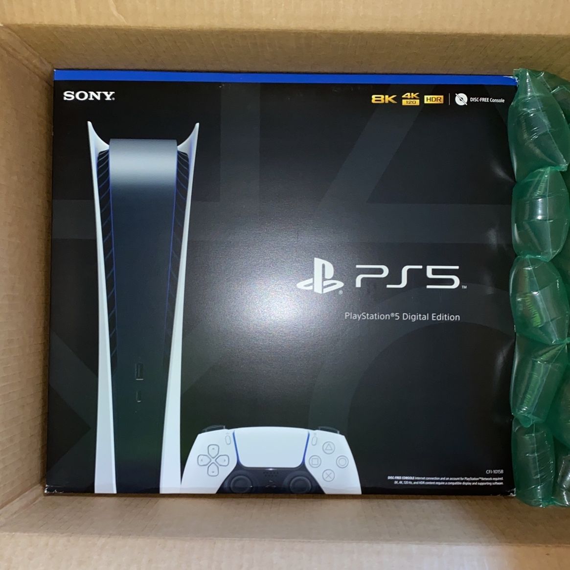 Sony PS5 Digitial Edition Console *Brand New* W/ receipt from Sony PS5 Digitial Edition Console *Brand New* W/ receipt from